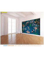 รับพิมพ์ ภาพแคนวาส ด้วยภาพติดผนังขนาดใหญ่ลายประเพณีสงกรานต์ สร้างจุดสนใจให้บ้าน