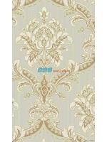 JCOE15-10 ลายหลุยส์เรียบหรู สีน้ำตาลเขียว