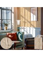 JLOT12-89 ลายแผ่นไม้เรียบ สีครีม