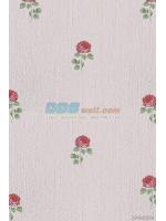 JTHY15-21 ลายดอกกุหลาบเล็ก สีแดง