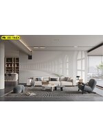 วอลเปเปอร์ลายโถงทางเดินแสงเงา ช่วยปรับมุมมองห้องให้ลึกขึ้น ใช้สั่งผลิตตามขนาดเพื่อสร้างผนังเด่นแบบโมเดิร์น