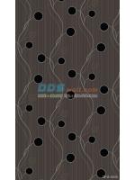 JSHR15-71 ลายวงกลม เส้นดัด สีน้ำตาลเข้ม