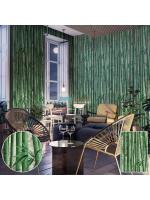 JLOT12-70 ลายต้นไผ่ สีเขียว