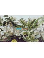 PRINT17-90 ภาพพิมพ์ ลายการ์ตูนรูปป่าธรรมชาติ