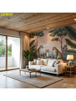 สร้างคาแรกเตอร์ให้ร้าน ด้วยวอลเปเปอร์สัตว์ป่า