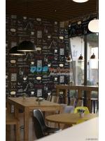 JPOP15-60 ลายcoffee สีดำ