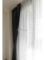 ผลงาน ติดผ้าม่านจีบ ที่คอนโดลุมพินี มิกซ์ เทพารักษ์