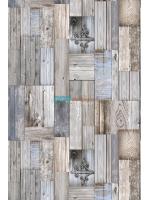 JLOT12-88 ลายไม้คลาสสิค สีเทา