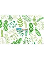 PRINT17-91 ภาพพิมพ์ ลายใบไม้