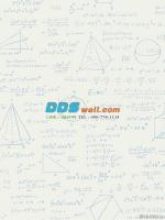 JFAY12-41 ลายสูตรคณิตศาสตร์ สีฟ้า พื้นหลังสีขาว