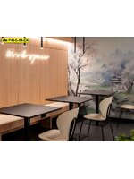 วอลเปเปอร์แคนวาสลายภูมิทัศน์จีนพู่กันหมึก เติมอารมณ์สงบและความเป็นธรรมชาติให้พื้นที่ทำงาน