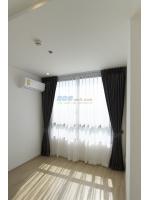 ผลงาน ติดผ้าม่านจีบแบบทึบ และม่านโปร่ง คอนโดลุมพินี มิกซ์ ศรีนครินทร์-เทพารักษ์