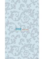 JCOE15-14 ลายเส้นขด สไตล์หลุยส์ สีฟ้า