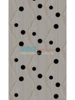 JSHR15-70 ลายวงกลม เส้นดัด สีน้ำตาล