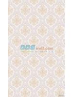 JTRY15-26 ลายหลุยส์ใหญ่ สีเหลืองครีม