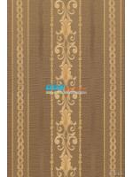 JSUR15-58 ลายหลุยส์แนวเส้นตรง สีน้ำตาล