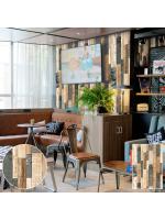 JLOT12-67 ลายไม้ สีน้ำตาล