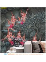 ภาพวิว ภาพศิลปะ ไม่แพง สร้างเอกลักษณ์ให้กับบ้านด้วยการสั่งพิมพ์ ภาพวอลเปเปอร์ลายกินรี บรรยากาศไทยๆ