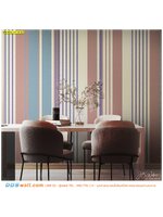 พิมพ์ภาพติดผนัง ตามสั่ง ตกแต่งห้องทำงาน วอลเปเปอร์ต่อลาย ลายทางคละสี ให้สวยได้ในราคาที่ถูกกว่า