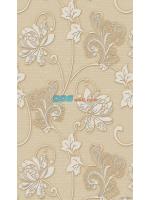 JCOE15-32 ลายดอกไม้ สีน้ำตาล