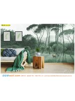 รับติดวอลเปเปอร์ภาพวิว ลายสวนป่ายุโรป ตกแต่งมุมพักผ่อนในบ้าน เทรนด์วิวธรรมชาติกำลังเป็นที่ต้องการ