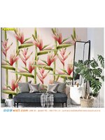 ผลิต wallpaper แต่งห้องนั่งเล่น ภาพลายดอกไม้หวานสวยๆ ให้ดูอบอุ่นมากขึ้น