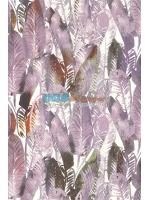 JPOP15-75 ลายใบไม้เล็ก สีชมพู