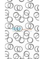 JSHR15-38 ลายรูปวงกลม สีเทา