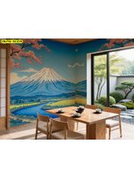 ภาพติดผนังลายสวนญี่ปุ่น เติมความหรูหราให้ร้านอาหาร