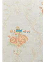 JSUR15-48 ลายดอกไม้ หวานๆ สีส้ม