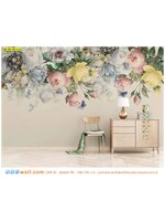 ภาพวิว ภาพศิลปะ ภาพคมชัด ตกแต่งผนังภายในบ้าน ลายดอกไม้เกรดพรีเมี่ยมสีพาสเทล ในราคาประหยัด