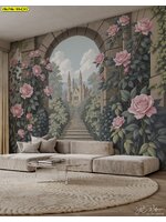 แต่งร้านกาแฟให้อบอุ่น ด้วยภาพวิวสวนป่าสไตล์ยุโรป