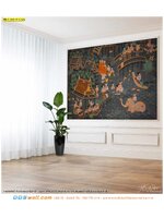 ผลิต wallpaper ติดผนังลายประเพณีไทย ประดับต้นไม้ในบ้าน เพิ่มความร่มรื่น และเป็นธรรมชาติ