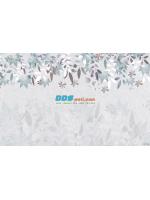 PRINT17-81 ภาพพิมพ์ ลายการ์ตูนภาพวาดรูปใบไม้