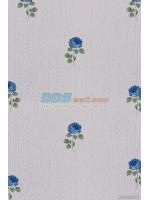 JTHY15-19 ลายดอกกุหลาบเล็ก สีฟ้า