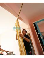 ติดฉากกั้นห้อง พีวีซี ลายไม้ หมู่บ้านนิรันดร์วิลล์ ศรีด่าน 22