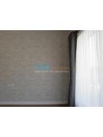 ผลงานติดตั้งวอลเปเปอร์ลายอิฐ สีเทา ที่บ้านเดี่ยว พฤกลดาสุวรรณภูมิ