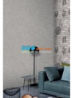 JFAY12-06 ลายพื้นเรียบ สีเทาเข้ม