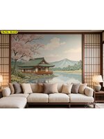 รูปติดผนังลาย Fuji-san งดงามและทรงพลัง