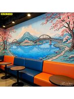 ภาพติดผนังวิวญี่ปุ่น เติมมุมถ่ายรูปสุดชิคให้ร้านอาหาร