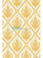 JLIE12-01 วอลเปเปอร์ติดผนังลายไทยเทพพนม สีขาว