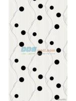 JSHR15-69 ลายวงกลม เส้นดัด สีขาว