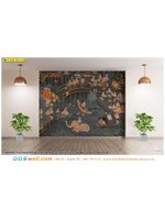 รับสั่ง ผลิต wallpaper เปลี่ยนผนังโล่งๆ ในบ้านให้น่าสนใจ ด้วยวอลเปเปอร์ลายประเพณีไทยสงกรานต์ ไม่ให้ค่าใช้จ่ายบานปลาย