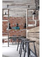 JPOP15-29 ลายอิฐเล็ก สีน้ำตาลส้ม