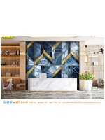 วอลเปเปอร์พิมพ์ลายกราฟฟิก สำหรับงานตกแต่งติดผนัง-เคาน์เตอร์ เเนววินเทจ ดูเรียบหรู โก้เก๋ อลังกาล ทำให้บรรยากาศไม่จำเจ