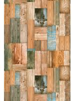 JLOT12-87 ลายไม้คลาสสิค สีน้ำตาล