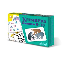 BRIGHT STEP CARDS - NUMBERS 0-10