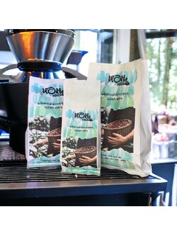 เมล็ดกาแฟ เขาทะลุ ชุมพร คัดพิเศษ เม็ดใหญ่ โรบัสต้า ยี่ห้อหอมกาแฟ เลือกระดับการคั่ว+การบดได้.