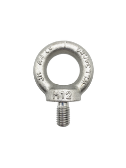 SUS316 DIN580 LIFTING EYE BOLT M6x13L MM. (WLL. 75 KG.)