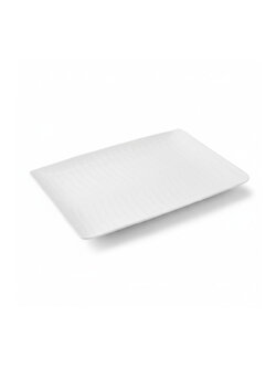 ถาดเหลี่ยมเมลามีนรูปใบกล้วย 10 นิ้ว ศรีไทย T3710